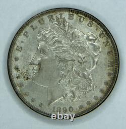 1890 P Morgan Silver Dollar Amazing Luster GEM BU