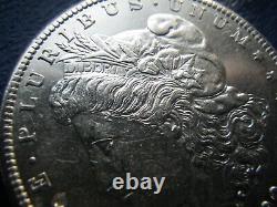 1890s Morgan Silver $-bu-ms++++gem & 100% Lustrous Condition-premium Valued Coin
