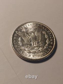 1891 GEM BU+ UNCIRCULATED MORGAN SILVER DOLLAR with VERY NICE NATURAL LUSTER