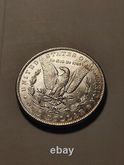 1891 GEM BU+ UNCIRCULATED MORGAN SILVER DOLLAR with VERY NICE NATURAL LUSTER