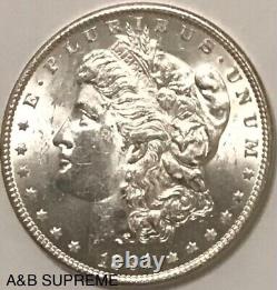 1891 Morgan Dollar From OBW Estate Roll Choice-Gem Bu Uncirculated 90% Silver