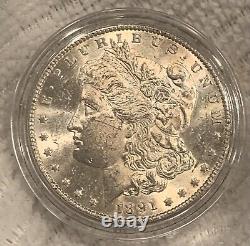 1891-S Morgan Dollar Silver Near Gem BU Unc Stunning Coin MS Light Toning