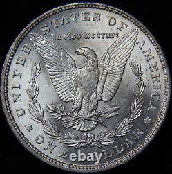 1896 Choice-gem Bu Ms Morgan Silver Dollar