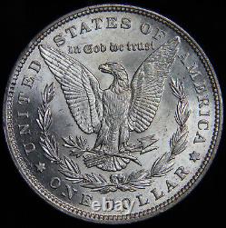 1896 Choice-gem Bu Ms Morgan Silver Dollar