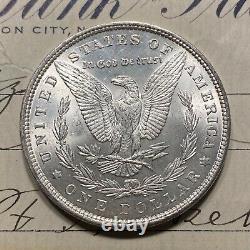 1897 GEM BU Morgan Silver Dollar MS? 1 Choice Mint UNC From Roll Estate Lot