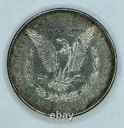 1897 S Morgan Silver Dollar GEM BU PL Toned