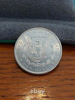 1897-S Morgan Silver Dollar Silver Coin, White Gem BU Better Date