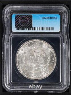 1898 $1 Morgan Silver Dollar ICG MS65 GEM