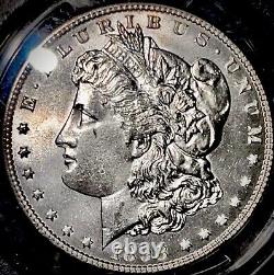 1898- P GEM BU Morgan Silver Dollar-GEM+ BEAUTIFUL UNCIRCULATEDL? K