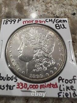 1899-P Morgan Silver Dollar? CH/GEM BU? Fabulous Luster? Proof Like Fields