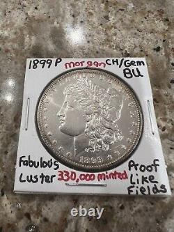 1899-P Morgan Silver Dollar? CH/GEM BU? Fabulous Luster? Proof Like Fields