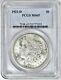 1921-d M$1 Pcgs Ms65 Morgan Silver Dollar Gem Bu Denver Mint Key Date Coin Unc