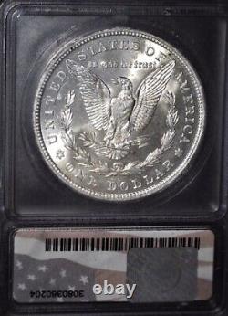 1921-D Morgan Silver Dollar, MS65. ICG, Gem Grade And Issue Free