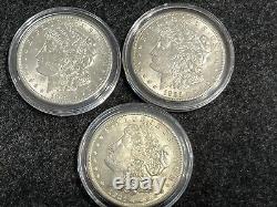 1921 Pds $1 Morgan Silver Dollar Set Ch/gem Bu