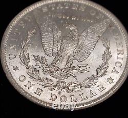 FROSTY 1890 S Morgan Dollar Us Silver Coin Gem Bu Uncirculated