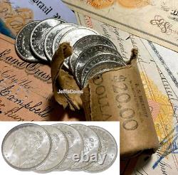 GEM BU Morgan Silver Dollars From OBW Roll Estate Hoard? Mint MS Unc