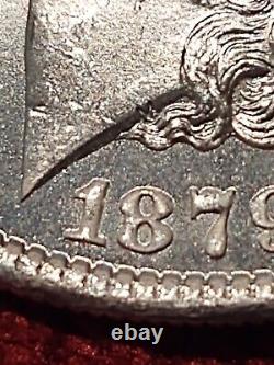 Gem 1879-S Morgan Silver Dollar Gem Satin Luster/Cheek-VAM26