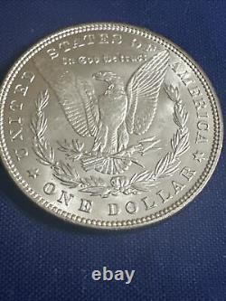 Gem 1881 P BU Morgan Silver Dollar Great Eye Appeal and Detail See Photos #M484