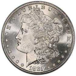 Morgan Dollar GEM 1881 S MS65+ PCGS Gold Shield US Silver Investment Grade Coin