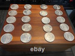 Pre 1904 Lot of 10 GEM BU Morgan Silver Dollars