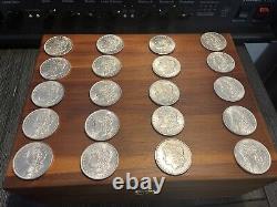 Pre 1904 Lot of 10 GEM BU Morgan Silver Dollars