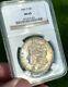 Toned 1881-s Morgan Silver Dollar Ms 65 Ngc, Gem, Toned On Both Sides